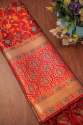  Maroon kashmiri Banarsai silk Dupatta thumb 4