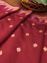 MAROON PAITHANI SILK DUPATTA thumb 2