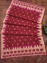 MAROON PAITHANI SILK DUPATTA thumb 4