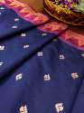 NAVYBLUE PAITHANI SILK DUPATTA thumb 2