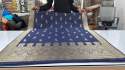 NEAVYBLUE-.BANARASI SILK DUPATTA