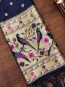 NEAVYBLUE BANARASI SILK DUPATTA
