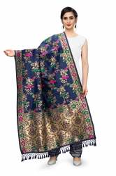 NEVYBLUE BANARASI SILK CHAMELI DUPATTA 