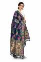 NEVYBLUE BANARASI SILK CHAMELI DUPATTA  thumb 1