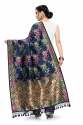 NEVYBLUE BANARASI SILK CHAMELI DUPATTA  thumb 3