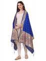 NEVYBLUE BANARASI SILK PAITHANI DUPATTA thumb 2