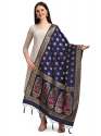 nevyblue-banarasi-silk-with-peacock-pattern-dupatt