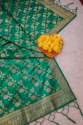 PGREEN BANARASI SILK DUPATTA thumb 4