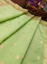 PISTA-BANARASI SILK DUPATTA thumb 2