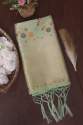 PISTA BANARASI SILK WITH ZARI DUPATTA