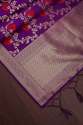  PURPLE FANCY BANARASI SILK DUPATTA thumb 4