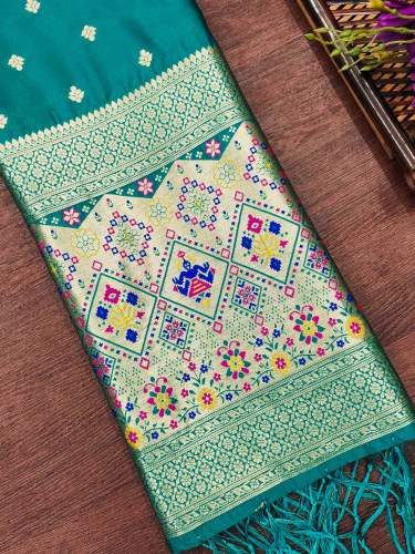 RAMA BANARASI SILK DUPATTA..