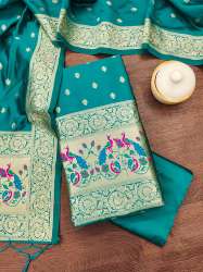 RAMA BANARASI SILK UNSTICH SUIT