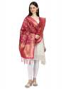 RANI BANARASI SILK DUPATTA WITH BAHUBALI  thumb 2