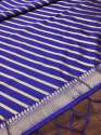 ROYALBLUE BANARASI SILK DUPATTA thumb 3