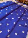 ROYALBLUE SILK DUPATTA thumb 3