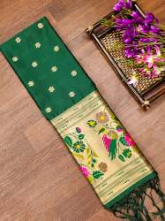 SILK DUPATTA BGREEN 