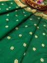 SILK DUPATTA BGREEN  thumb 2
