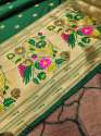 SILK DUPATTA BGREEN  thumb 3