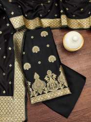 BANARASI SILK UNSTICHED SUIT...