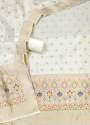 WHITE BANARASI SILK UNSTICH SUIT thumb 2