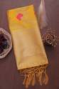  YELLOW FANCY BANARASI SILK DUPATTA