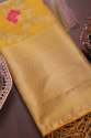  YELLOW FANCY BANARASI SILK DUPATTA thumb 1