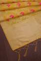  YELLOW FANCY BANARASI SILK DUPATTA thumb 3