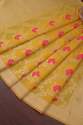  YELLOW FANCY BANARASI SILK DUPATTA thumb 4
