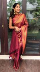 Beautiful And Classical Rich Look Saree With Soft Lichi Silk