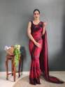 Present New Arriaval Ready To Wear Soft Naylone Saree thumb 5