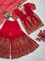 5 mm Sequence Embroidery Work Sharara Suit thumb 4
