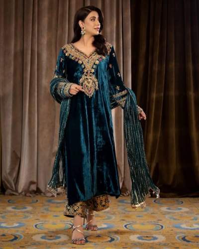 Beautiful And New Style With Good Quality  Kurti-plazzo Set