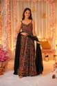  Comfort And Prefect Fitting Elegance  Black Patola Digital Printed Gown With Dupatta