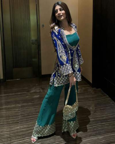 Launching Classical Trendy Style Georgette 3 Piece Dress 