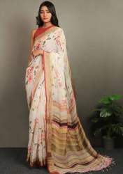 Newly Launch Luxurious Linen With Digital Print Work