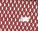 Maroon Colour Abstract printed Fabric 
