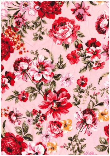 Printed rayon