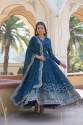 Branded Faux Georgette Classical Premium Designer Readymade Gown