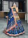  Latest Exclusive Printed Lehenga With Gota Patti Work On Kali thumb 2
