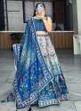  Latest Exclusive Printed Lehenga With Gota Patti Work On Kali thumb 4
