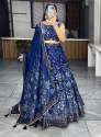  Latest Exclusive Printed Lehenga With Gota Patti Work On Kali thumb 5