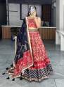  Latest Exclusive Printed Lehenga With Gota Patti Work On Kali thumb 6