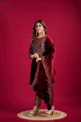 Launching New Designer Party Wear Look Top-dupatta And Fully Stiched Bottom