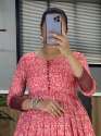 Most Gorgeous Latest Trendy Kalamkari Gowns  thumb 6