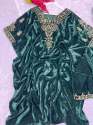 New Hit Presernting Embroidery Work Velvet Kaftan-palzo Set thumb 2