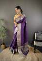 New Launching Pure Naylon Viscose Saree With Zari Border thumb 4