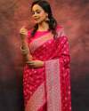 amazing-classical-banarasi-silk-saree-with-same-bl