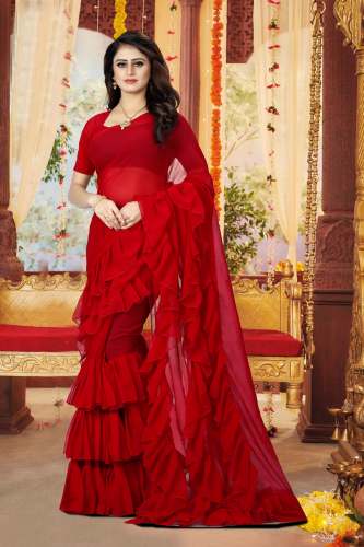 Bollywood Georgette Saree by Saree Flame