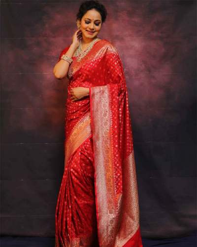Designer Exclusive Premium Pure Banarasi Art Silk Saree